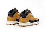 Чоловічі зимові черевики Timberland 32601 жовті, фото 4