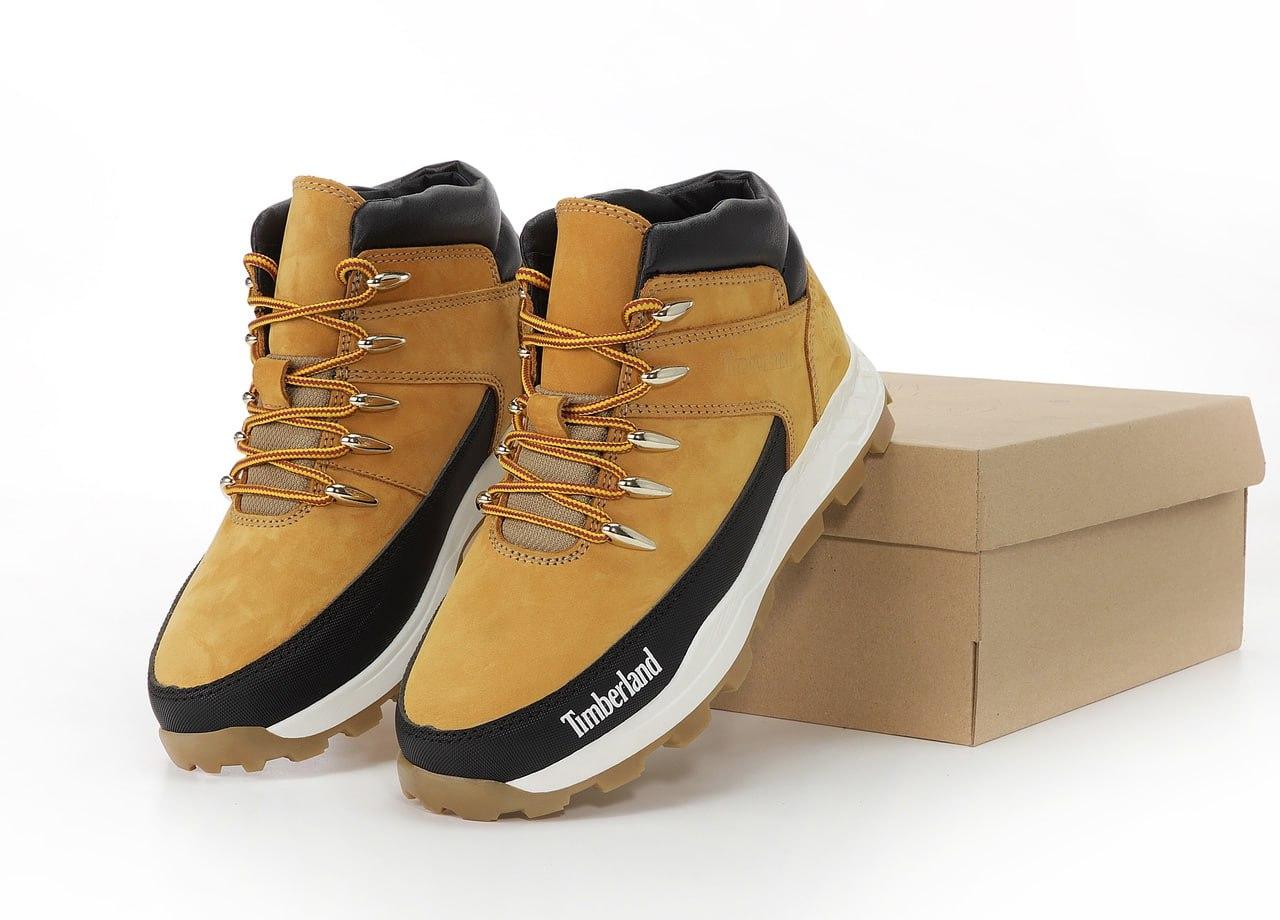 Чоловічі зимові черевики Timberland 32601 жовті
