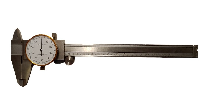 Штангенциркуль стрілковий ШЦК-150-0,01 (±0,01) Shock-ProoF