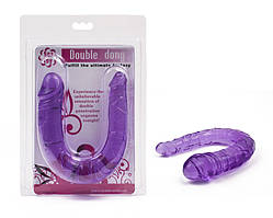 Дабл донг Double Dong Dildo Purple