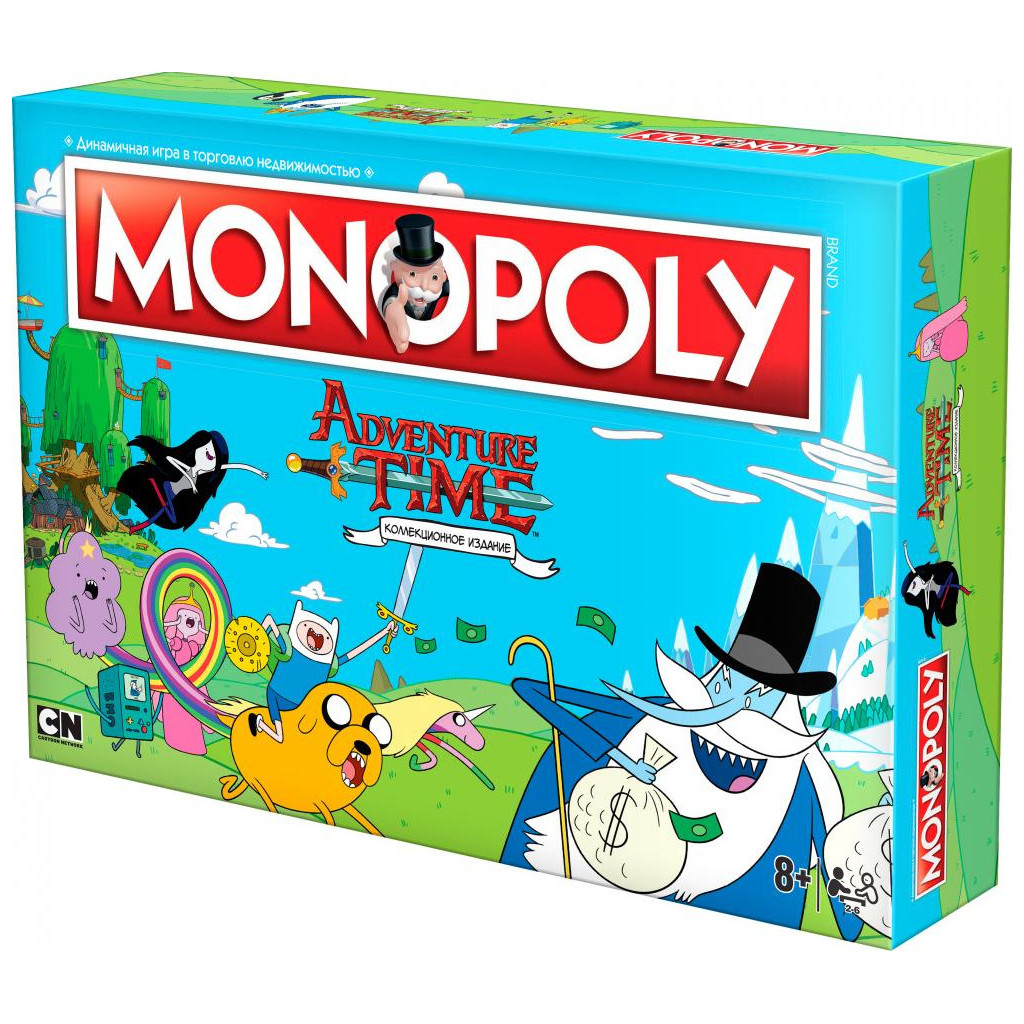 Настольная игра Monopoly Adventure Time (Монополия Час Пригод) (російською)