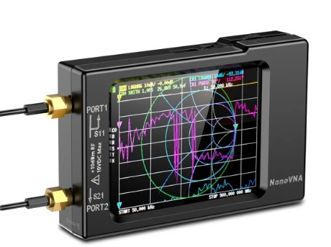 Аналізатор спектра NanoVNA-H Vector 10KHz-1.5GHz
