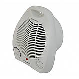 Тепловентилятор спіральний Grunhelm FH-03 1800 – 2000 Вт 2 режима роботи до 20 м² з функцією вентилятора, фото 5