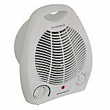 Тепловентилятор спіральний Grunhelm FH-03 1800 – 2000 Вт 2 режима роботи до 20 м² з функцією вентилятора, фото 6