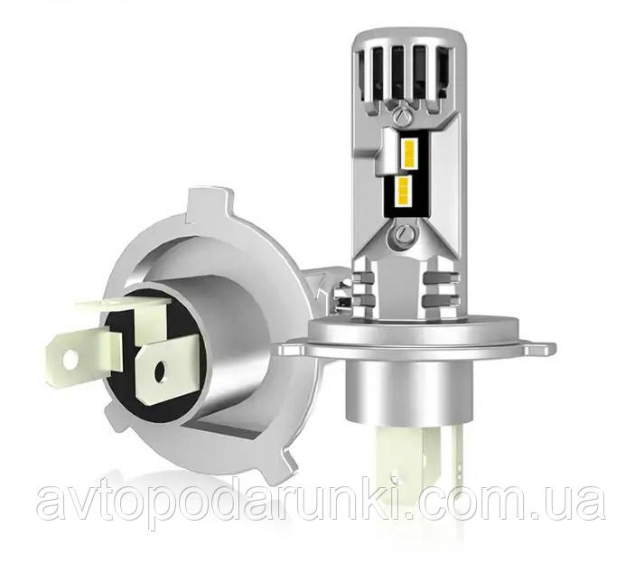 Автомобильные светодиодные LED лампы LUXFIGHTER Q36 H4 60Вт 12000Лм 6500К 12-16v CREE GSP Цоколь H4 - фото 4 - id-p2029515434