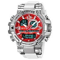 STRYVE Luminous watch- наручные часы (белый ремешок) + коробочка