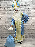 Костюм Святого Николая из церковной ткани, костюм новогодний для поздравлений, из атласа и парчи