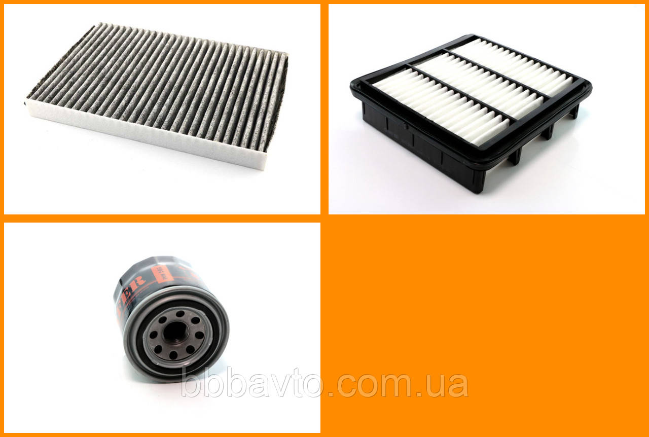 Набір фільтрів для ТО  HYUNDAI i30/i30CW (1.4 16v ) 2007—2012  (Пр-во SHAFER), фото 1