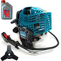 Бензокоса Makita EM4350UH (5,2 кВт, 4х тактный) Мотокоса бензиновая, триммер, кусторез Макита