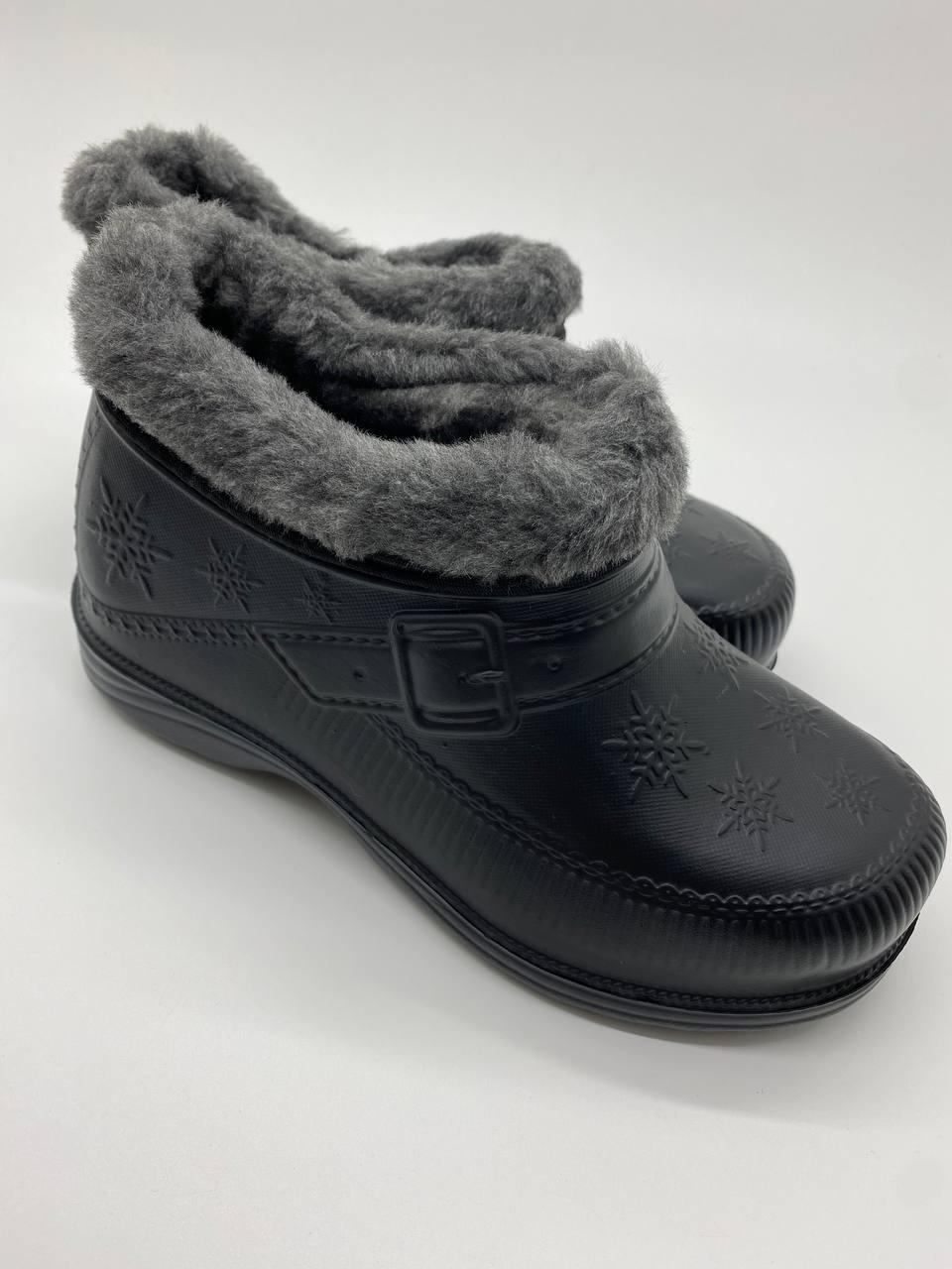 Жіночі галоші чорні GEPANIS B31A, фото 1