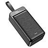 УМБ повербанк 60000mAh Power Bank Hoco DB31 3USB Type-C Lightning Black, фото 4