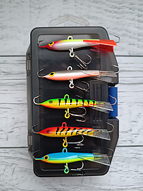 Набір Балансирів Jigging Rap W6 1\2oz 14g 5шт в коробці