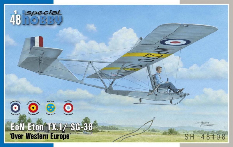 Пластикова модель 1/48 Special hobby 48198 німецький планер EoN Eton TX.1/ SG-38