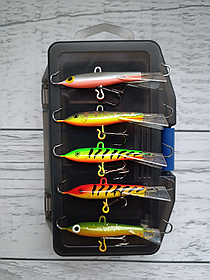 Набір Балансирів Jigging Rap W6 1\2oz 14g 5шт в коробці