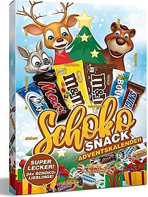 Адвент Календар Schoko Snack Adventskalender 537g