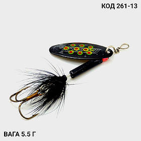 Блешня вертушка 70 мм. 5.5 г.