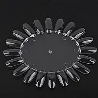 Планшет для зразків "Ромашка" 20 нігтів прозора