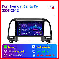 Штатна автомагнітола Android Hyundai Santa Fe 2 2006-2012 K3 1/16Гб 9 дюймів 4 ядра WiFi GPS