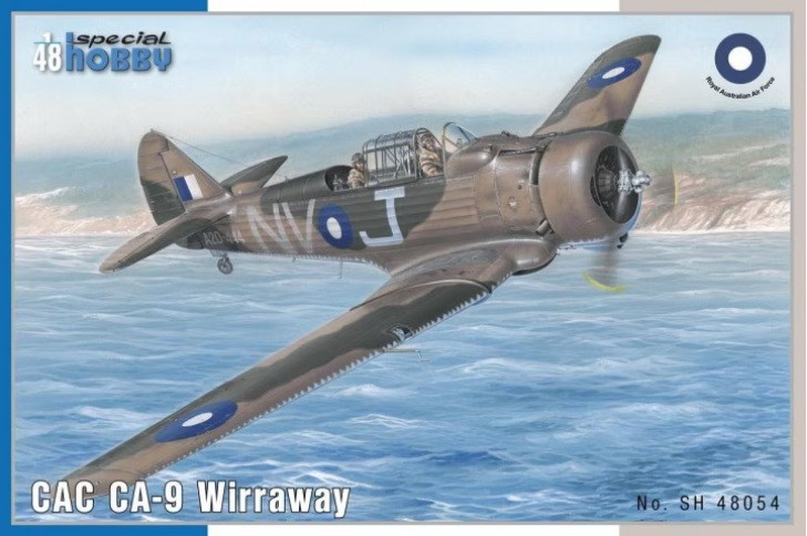 1/48 Special hobby 48054 австралійський навчально тренувальний літак CAC CA-9 Wirraway