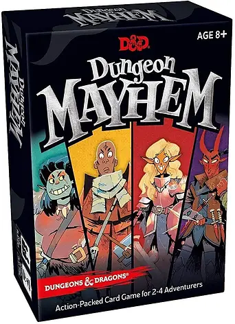 Настільна гра Dungeon Mayhem Dungeons & Dragons Card Game (Підземілля та Дракони: Підземелля Хаосу), фото 1