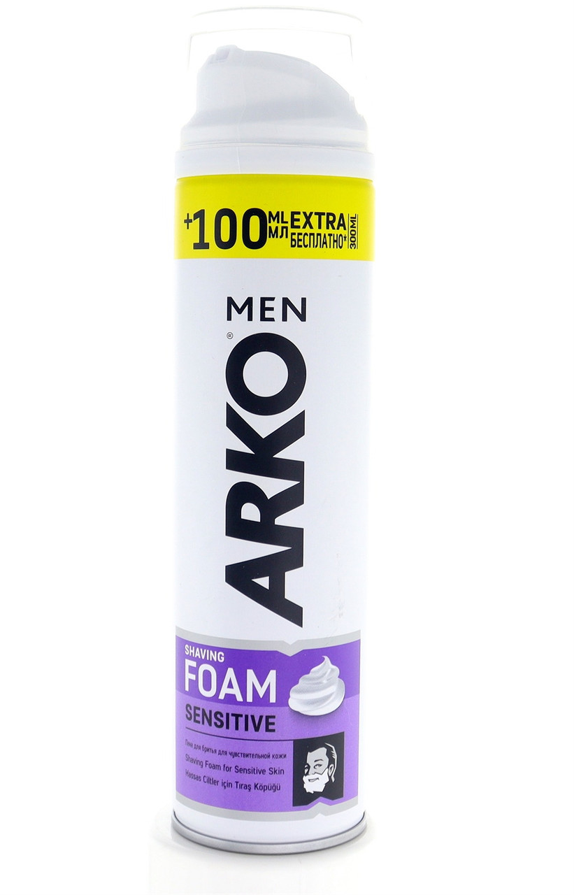 Піна для гоління ARKO 300 мл Sensitive для чутливої шкіри