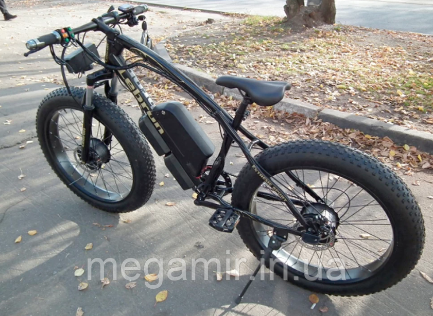 Электровелосипед FATBIKE LEBRON PRO Plus (48V 500W 16 Ah) 26 Дюймов до 25 км/час - фото 6 - id-p2029552547