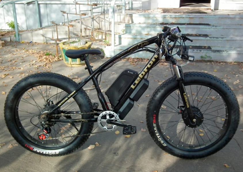 Электровелосипед FATBIKE LEBRON PRO Plus (48V 500W 16 Ah) 26 Дюймов до 25 км/час - фото 7 - id-p2029552547