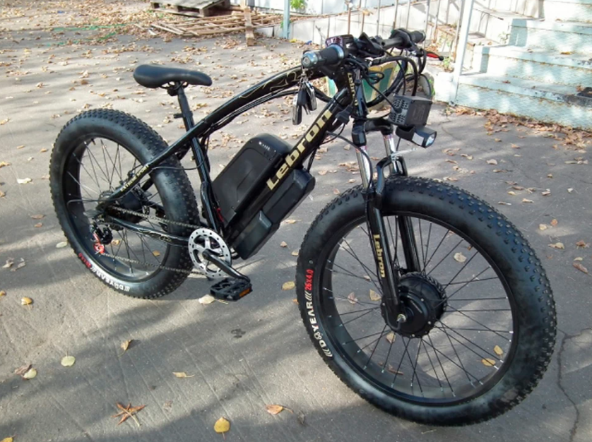 Электровелосипед FATBIKE LEBRON PRO Plus (48V 500W 16 Ah) 26 Дюймов до 25 км/час - фото 8 - id-p2029552547