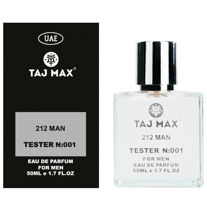 Carolina Herrera 212 NYC Men EDP 50 ml TESTER Taj Max 212 MAN