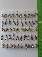 Мормишки паяні з ланцюжком 50