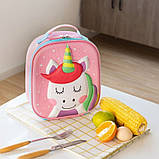 Дитячий Ланч-Бег термосумка для їжі 4 л Єдиноріг (LB-117328), фото 8