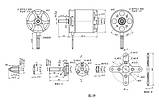 Мотор безколекторний SunnySky для літаків X3525 V3 KV550 2200W 88А 6S - 1 шт., фото 4
