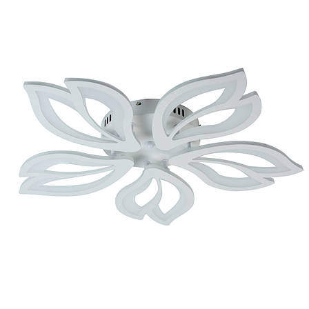 Стельова LED люстра, світлодіодний світильник Sunlight білий 19250/5, фото 2