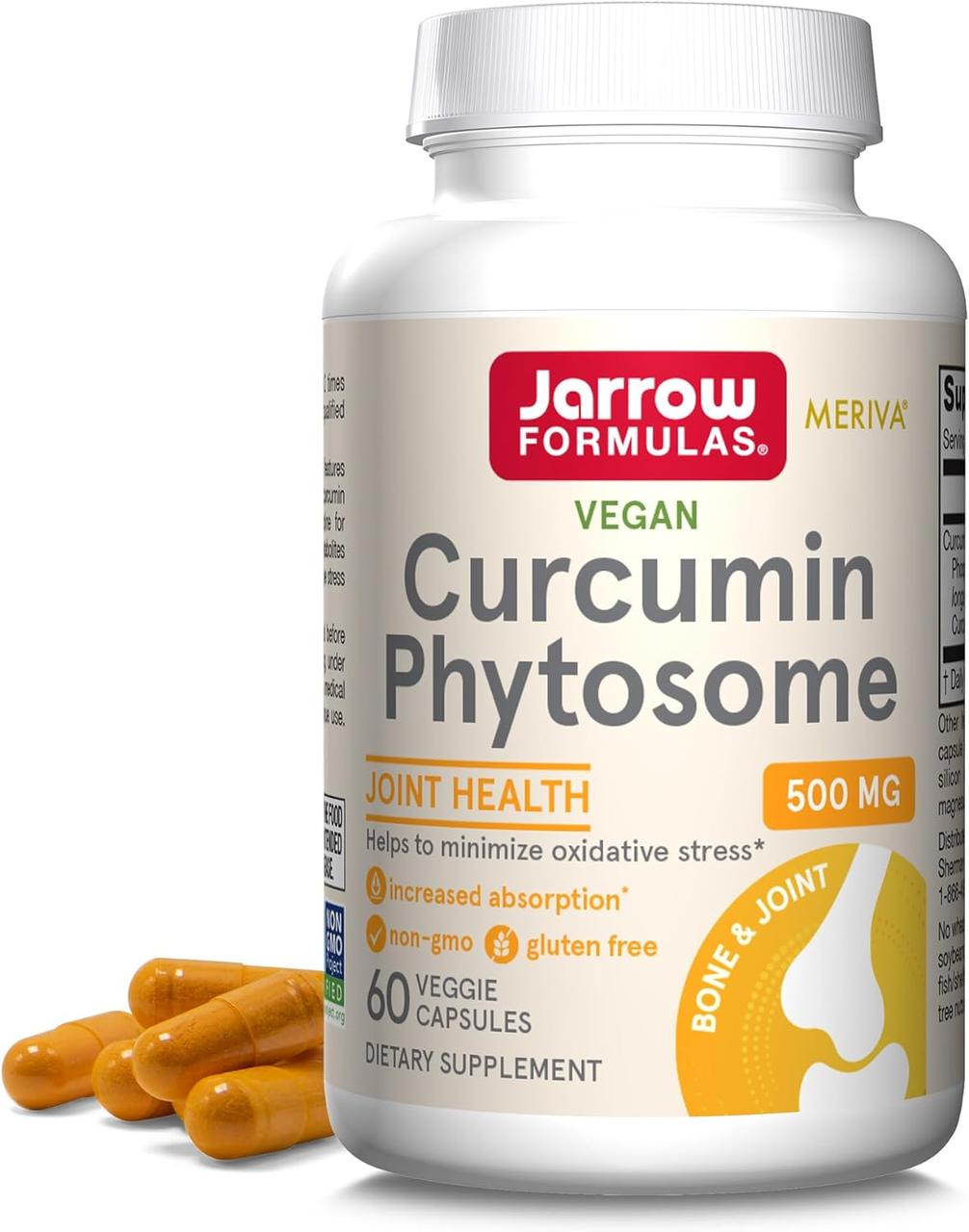 Jarrow Formulas Curcumin Phytosome Meriva 500 mg 60 капсул