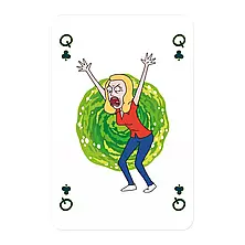 Гральні карти Рік та Морті Rick and Morty Play Cards Game Waddingtons Number!, фото 4