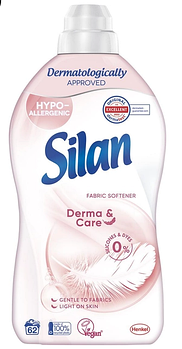 Ополіскувач для білизни Silan Derma & Care 1.35 л 62 прань