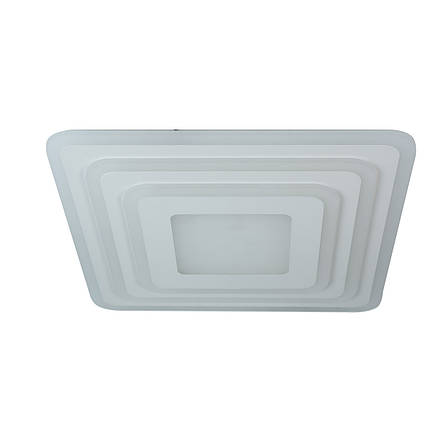 Стельова LED люстра, світлодіодний світильник Sunlight білий 19718/500, фото 3