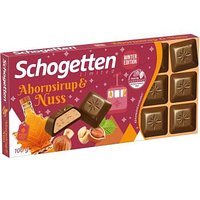 Шоколад Schogetten Ahornsirup Nuss 100g