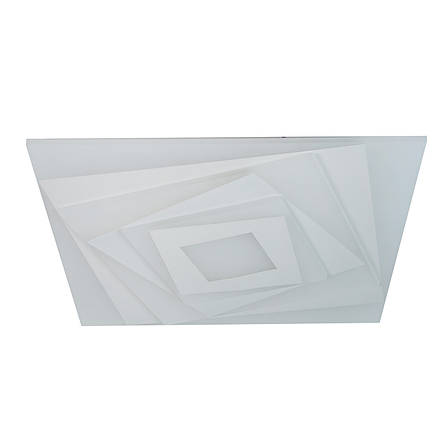 Стельова LED люстра, світлодіодний світильник Sunlight білий 19726/500, фото 3