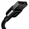 Кабель зарядный Baseus USB - Lightning Tungsten 2.4A 2 м Black (CALWJ-A01), фото 8