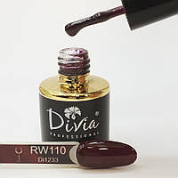 Divia Гель-лак для ногтей Red Wine №RW110