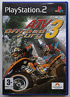 ATV Offroad Fury 3, Б/У, английская версия - диск для PlayStation 2