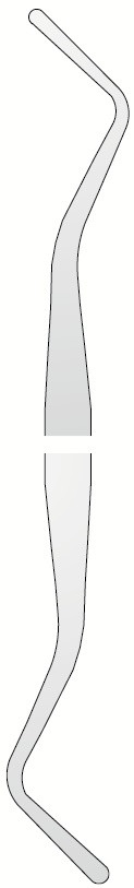 Штопфер/гладилка стоматологическая (инструмент для моделирования) двухсторонняя, Medesy 530/1 - фото 1 - id-p362420557