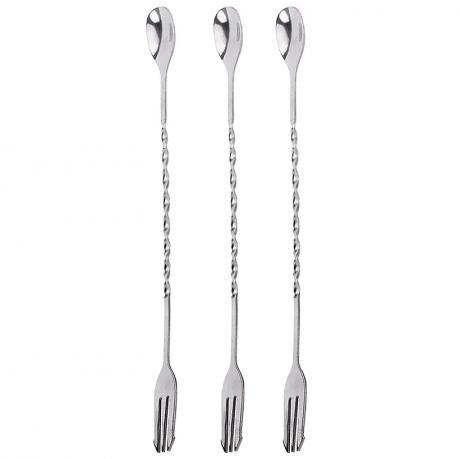 Ложка барна спіральна з вилкою 32смCS-32 MZOPT