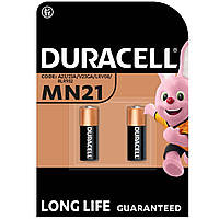 Спеціалізована лужна батарейка Duracell MN21 12V, упаковка 2 шт.