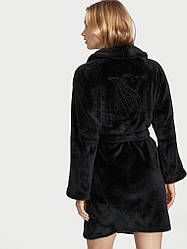 Плюшевий Халат Victoria's Secret Cozy Plush Robe, Чорний