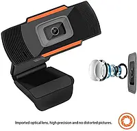 Камера со встроенным микрофоном Wеb-камера с микрофоном для видеозвонков 1280Х720 Камера для пк со звуком