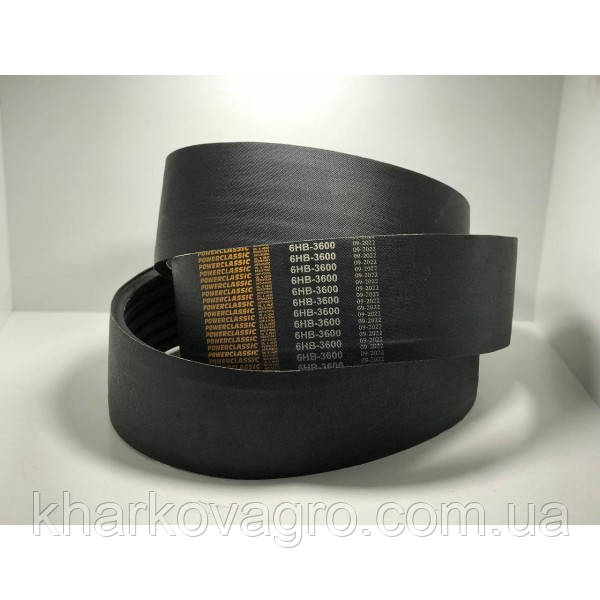 Ремінь приводний багаторучний 6НВ-3600 ДОН, фото 1