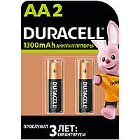Акумулятори Duracell AA 1300 МА, 2 шт. в упаковці