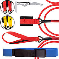 Поясной тренажер для плавания SP-Planeta SWIMMING SAFETY CORD WITH BELT PL-3035